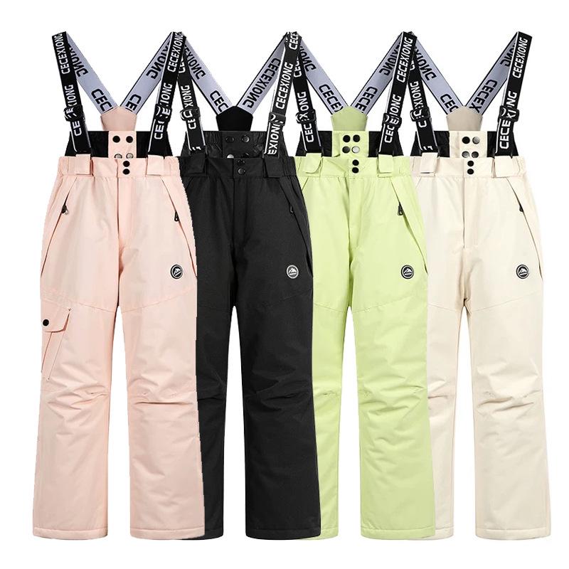 

Unisex Waterproof Children s Ski Suit: Thick, Warm One-Piece for Boys & Girls Size 6 (Height 101-112 CM)