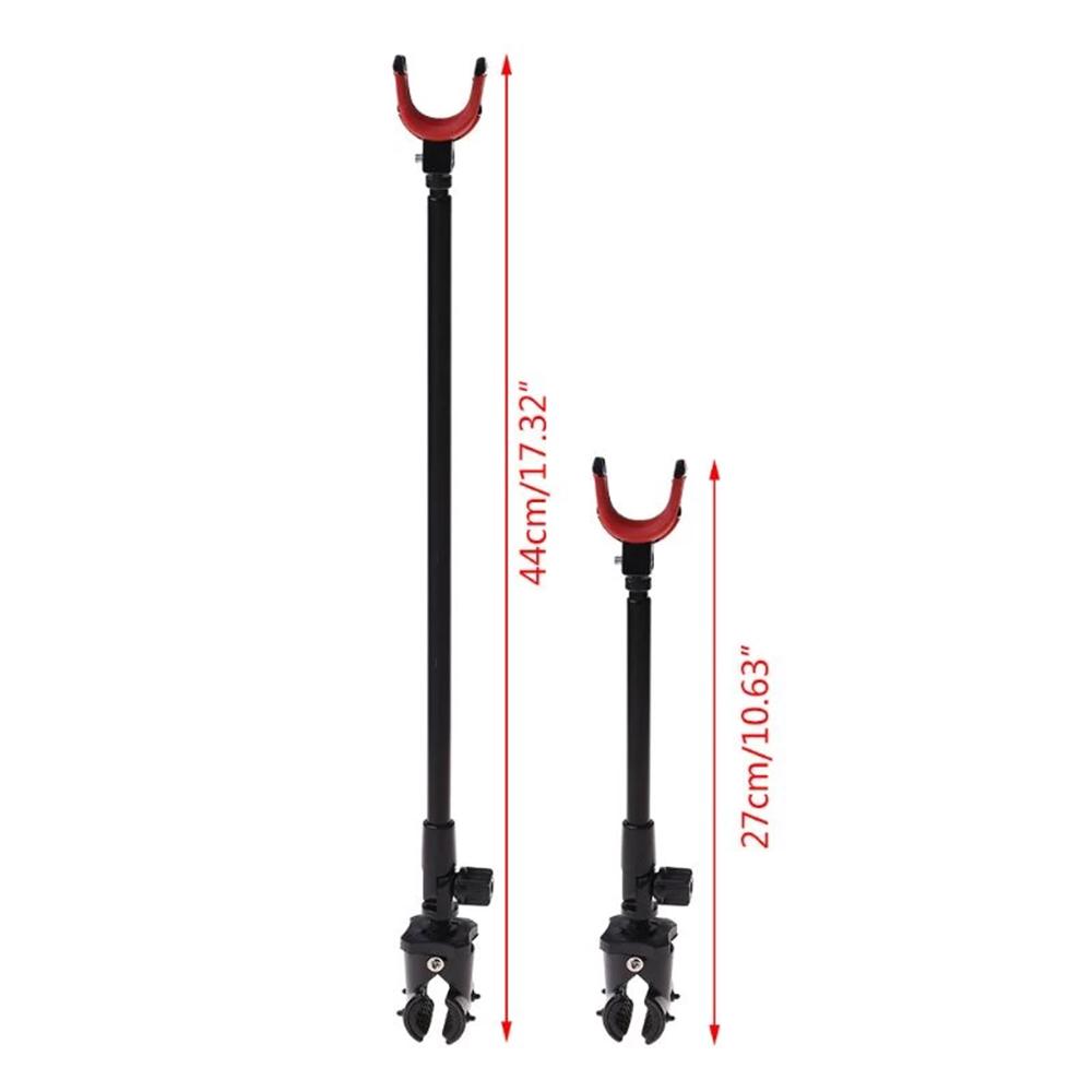 Carbon Fiber Extend Stretched Bracket Pole Stand Pole Rack Fishing Rod Holder