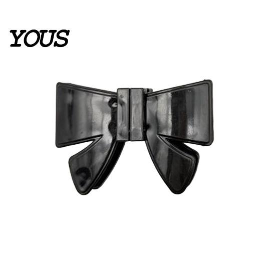 Acetate Hair Clip 1/4Pcs Clips for Women, Imitation Plate Claw with Strong Back Head Spring Clamp, 3D Bow Design Magnetic Daily Wear Women