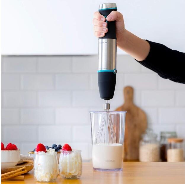 Immersion Blender Cecotec Power Titan Black 1200 XL PerfectCream & Crush (04293)
