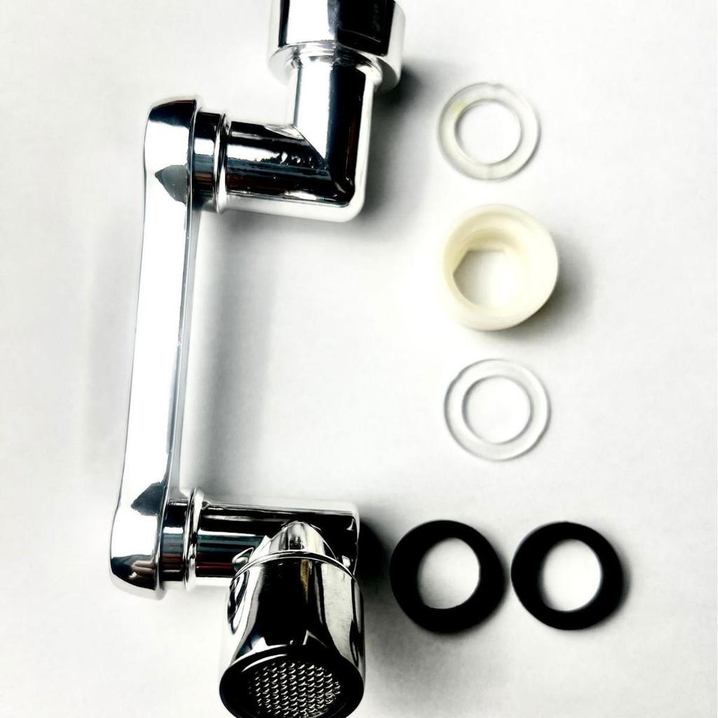 U-Shaped Basin Faucet Extender with Dual Gear Modes and Anti-Splash Aerator