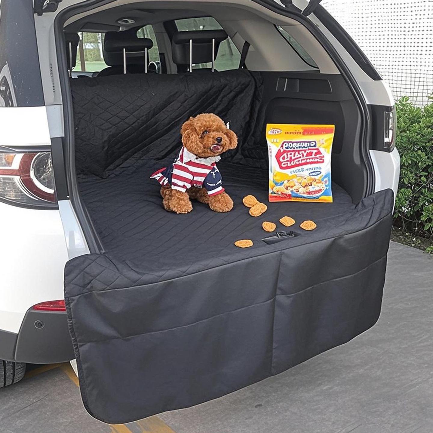 Medium Quilted SUV Rear Trunk & Pet Mat Medium 208*132 cm чёрный