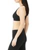 Danskin Mesh Support Sports Bra Size L Women's Breathable, Quick-Drying (DC124900), Black,