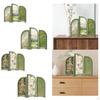 Handmade Wooden And Porcelain Folding Screen 3 Panel Miniature Room Divider Oriental Decoration for