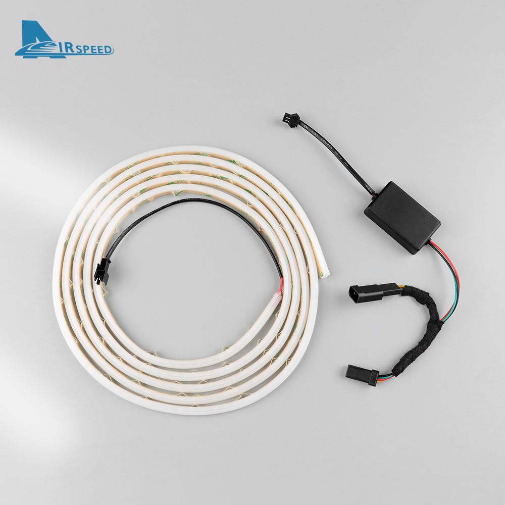 Front Trunk Light For Model 3 Highland 2025-Up Bright LED Silicone Light Yellow White Proposal Decor Accessories