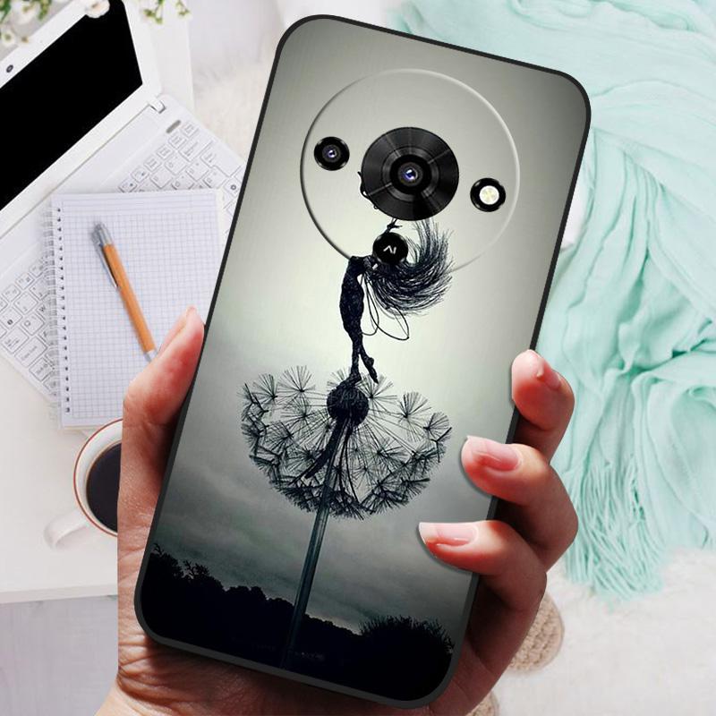 For ZTE Blade A76 5G Z2469N Case TPU Soft Rose Panda Cute Silicone Case Covers For ZTE Blade A76 A 76 BladeA76 5G Phone Cases