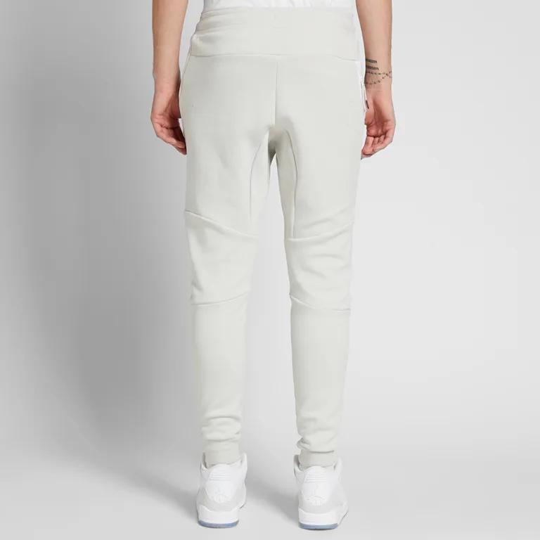 Nike Knitted Sweatpants Men's Ecru Moderate Cuffed Pants 805162-075