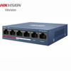 HIKVISION 6-Port 100Mbps High Power PoE Switch CN Plug (adapter Included)