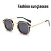 EsMen and Women Retro Luxury Sunglasses Fashion Metal Frame Sunglasses UV Protection Sunshade High Quality Driving Sunglasses