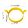 1PC Silicone Ring Fried Egg Mold Nonstick Pancake Ring Molds Heat Resistant Multi-function Portable Creative For Cooking Tools