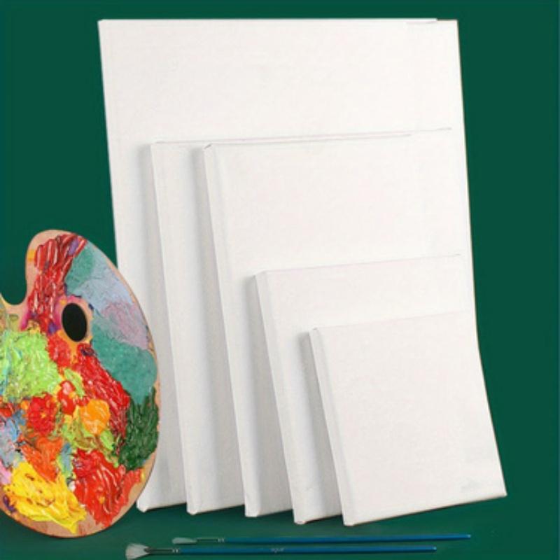 4pcs/set Canvas Boards for Painting 100% Cotton Acid Free Blank Canvas Panels for Oil Paint