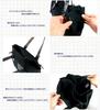 BAGGYPORT BLACK No. 10 High-Density Canvas Tote Bag, Unisex, HandbagShoulder Bag, YNM-410N (Black)