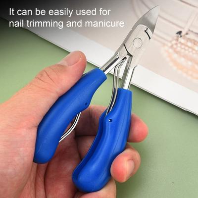 Yousheng Professional Ingrown Toenail Clipper Curved Beak Design Nail Trimming Kit for Thick/Ingrown Nails Precision Manicure Pedicure Tool for Home