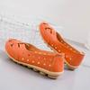 Fashion Women Shoes For Summer Flats Soft Leather Shoes Flat Slip On Loafers Women Casual Shoes Breather Moccasins Nursing Size 44