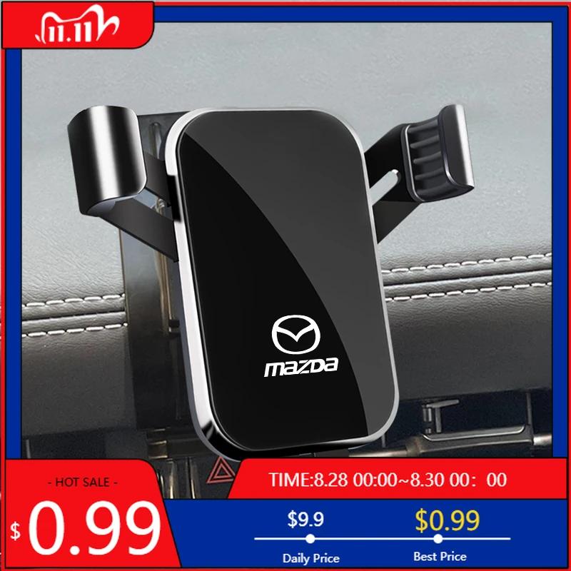 Suporte de Celular para Carro 2025 Quente Suporte de Saída de Ar para Celular Suporte de Suporte GPS para Mazda 6 3 CX5 5 2 323 CX7 Demio Atenza Axela MX30 CX3