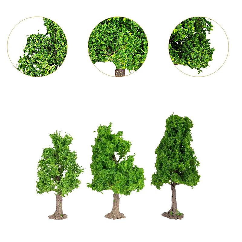 1Pc Realistic Fruit Tree Decor, Miniature Sand Table Building Model Decoration, Diy Fruit Trees Miniature Landscape Decoration
