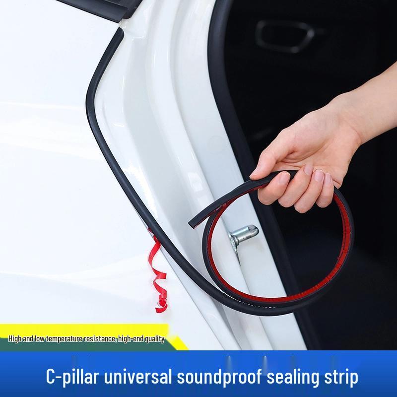 Car Soundproof & Dustproof Sealing Strip for Pillars, Dashboard, Hood, Trunk, and Doors