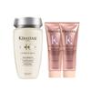 Kérastase Revitalizing Shampoo & Glazed Rose Cream Set
