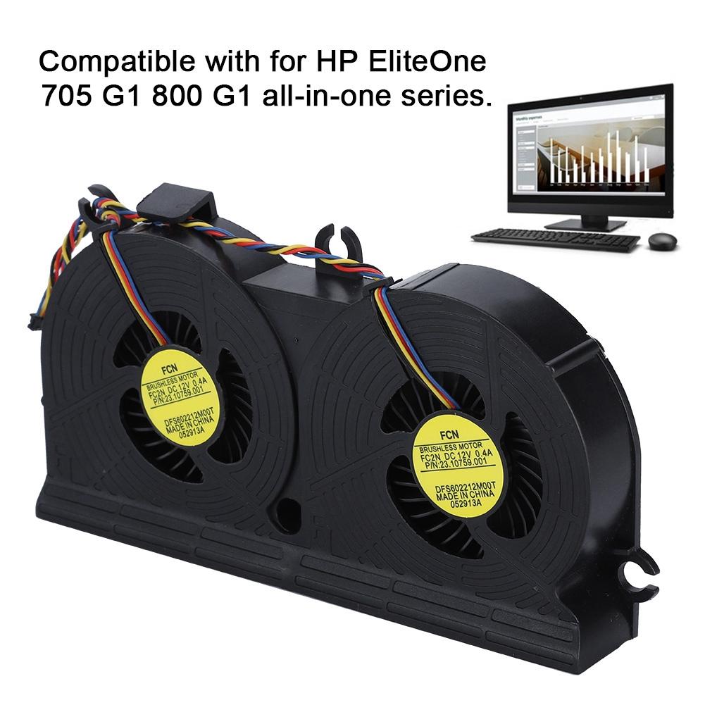 PC CPU Cooling Fan Heatsink Fan For HP EliteOne 800 G1 705 G1 All In One Series CPU Fan