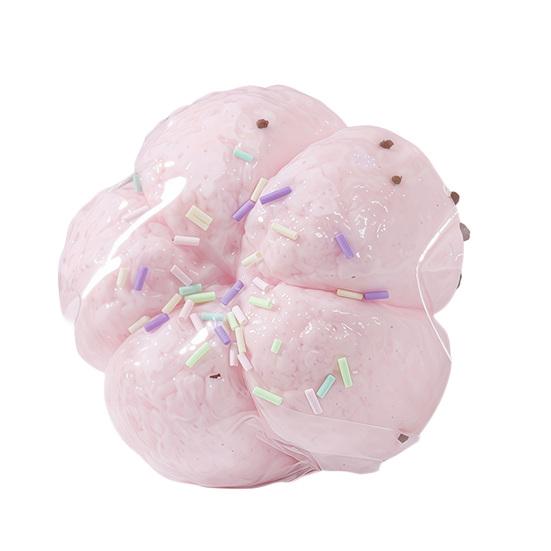 Relief Souffle Squeeze Toy Simulated Chocolate Bread Cheese Cake Sensory Toy Simulated