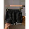 Women's Solid Color Loose Casual Fashion Shorts, Summer Streetwear for European & American Markets