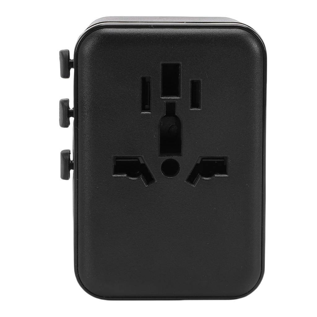 Universal Travel Adapter 2500W 10A 2 USB 2 Type C Port International Power Adapter Worldwide Charger for Business Trip