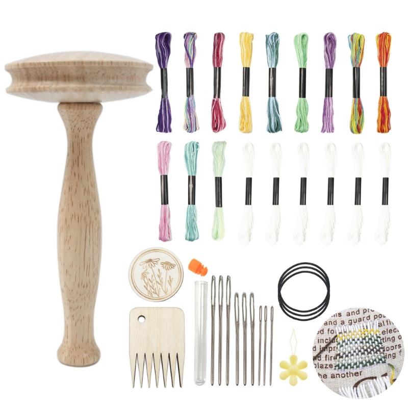 Wooden Darning Supplies DIY Kits Darning Mushroom Patching Tool Pant Clothes Socks Bag Home Sewing Wood Mending Device