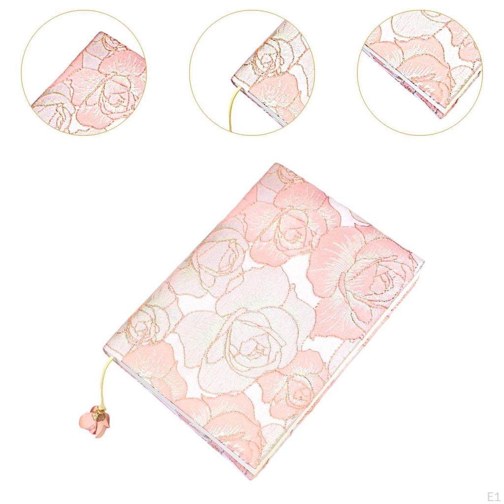 Book Cover Diary Elegant Reusable Novel Protector Decor for Journal Scrapbook Album