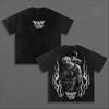 Attack On Titan Reiner Hoover T-shirt Summer Short Sleeve Oversized Tees Clothes Men Clothing Vintage Y2k Washed Cotton T Shirt