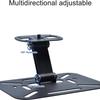 Foldable Double-tiered Projector Stand Adjustable Height Steel Holder For Home Office Desktop/Wall/Ceiling Mount