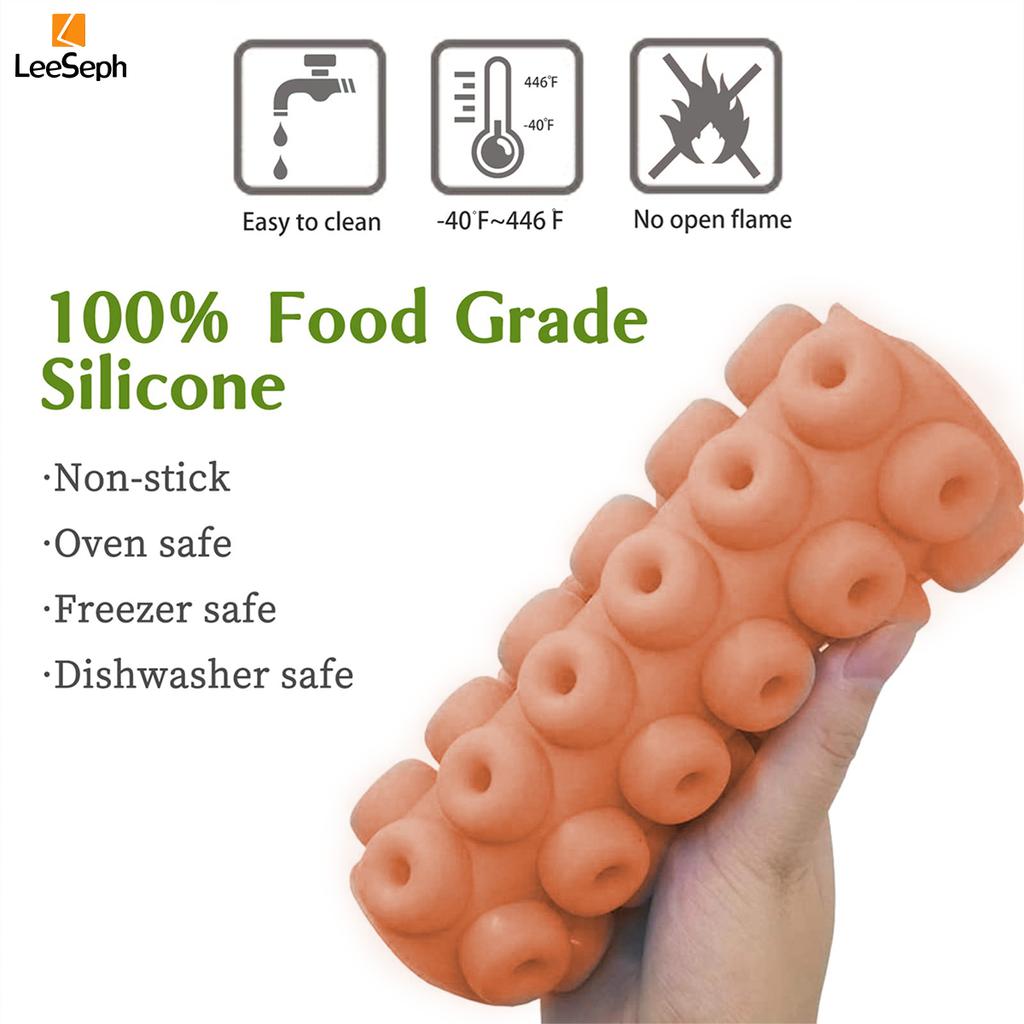 Silikon Godisform, Återanvändbar Mini Godis Gelé Kaka Cupcake Chokladform, Bakform för Jul, Tacksägelse, Nyår