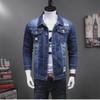 Men's Slim Denim Jacket - Trendy Korean Style for Spring & Autumn