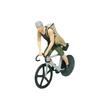1:64 Cycling Statue Miniature Craft Cycling Scene Miniatures Resin Texture Suitable for Desktop Decorating and Present