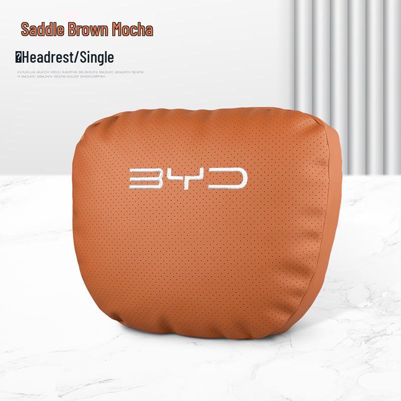 BYD Headrest and Neck Pillow: Compatible with Han, Song Pro, Qin Plus, Song Plus DMI, Tang EV, Yuan Plus, Dolphin Models