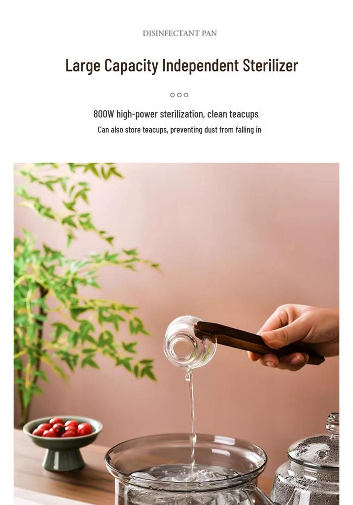 Smart Electric Kettle with Dual Inlet and Constant Temperature for Tea Brewing