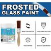 Vylepšený mrazivý skleněný sprejový nátěr Dveřní a okenní stínění Barva na mrazivé sklo
