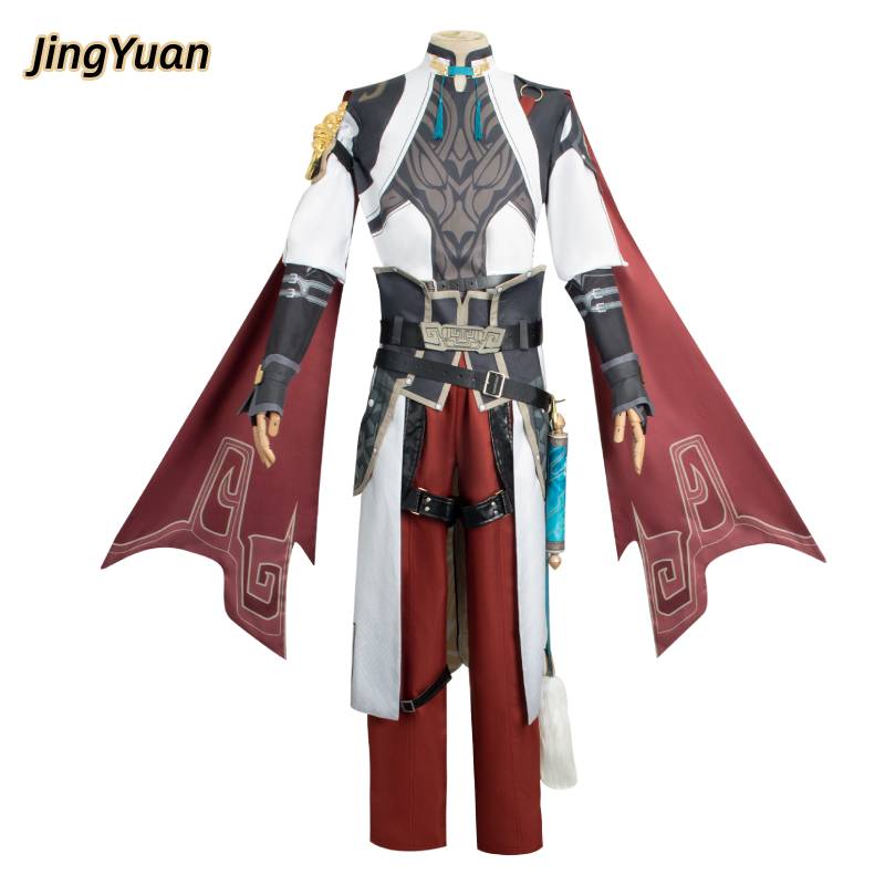 Honkaistar Jingyuan Rail Cosplay Costume Set Halloween Carnival Dress Up Props