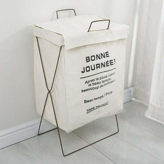 Large Waterproof Japanese-Style Foldable Fabric Laundry Hamper