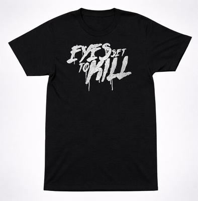 Eyes Set To Kill Drip Logo T-Shirt Metalcore Emo Post-Hardcore Band T-Shirt