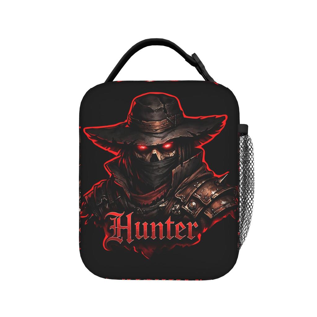 Hunter Mortal Kombat Insulated Lunch Bag Cooler Bag Reusable,Lunch Container Leakproof Tote Lunch Box Food Bag School Outdoor