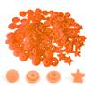 25-100 Sets Sternform T5 Kunststoff Druckknöpfe Für Kleidung DIY Bekleidung Druckknöpfe Verwendet für Windeln/Lätzchen/Taschen/Ordner/