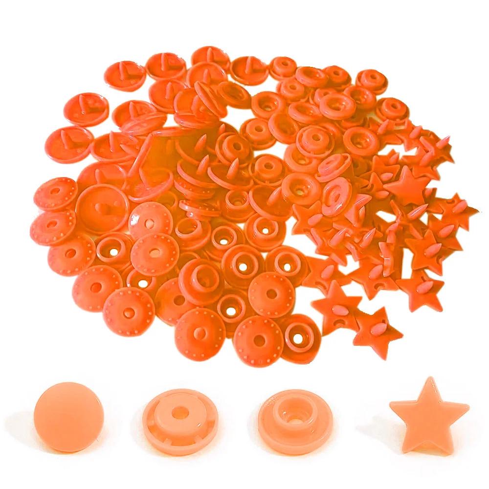 25-100 Sets Sternform T5 Kunststoff Druckknöpfe Für Kleidung DIY Bekleidung Druckknöpfe Verwendet für Windeln/Lätzchen/Taschen/Ordner/