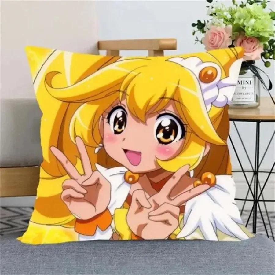 New Arrival Smile Precure! Pillow Cover Bedroom Home Office Decorative Pillowcas