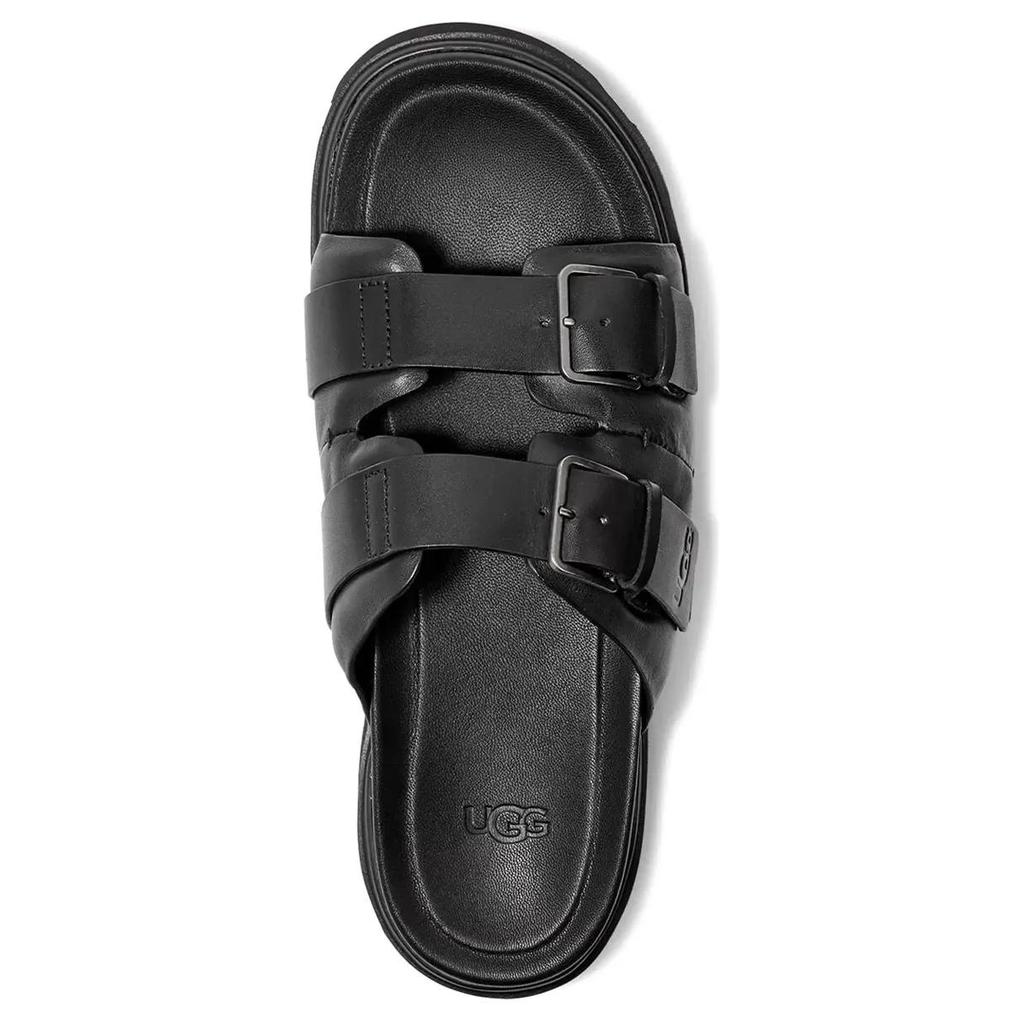 UGG Capitola Buckle Slide Sandal 'Black' Men's 1153102-BLACK