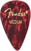 Fender Pick 351 SHAPE PREMIUM PICKS RED MEDIUM, MOTO(12PACK)