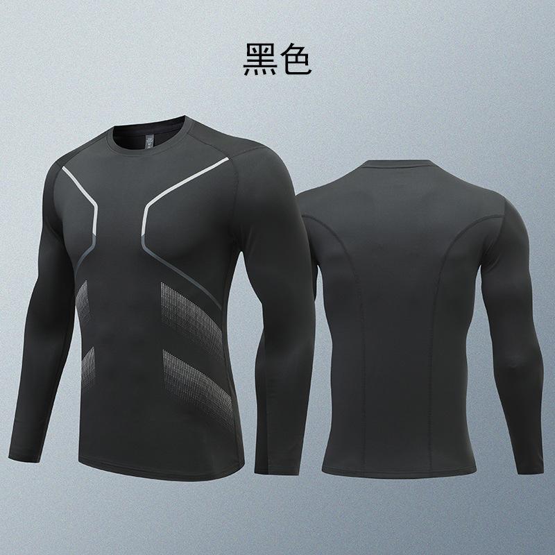 2022 Autumn and Winter Tights Men's Suit Sports Running Fitness Suit Basketball Training Camp Compression Quick-drying Leggings