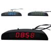 Orologio Elettronico 3-in-1 Visiera Parasole ABS LED Orologio Elettronico per Auto