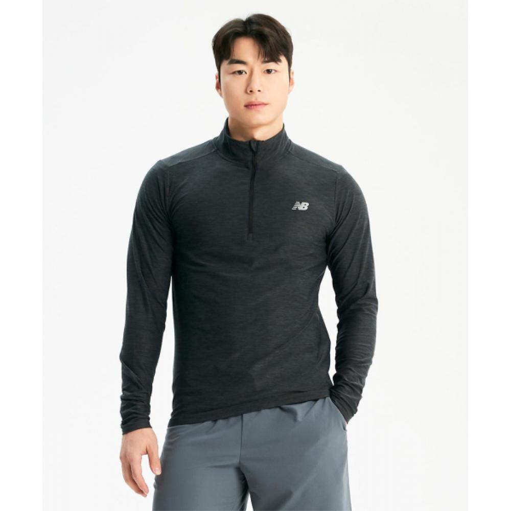 

NEW BALANCE NBNDE2P031 МУЖСКИЕ Тренировочные на полумолнии, ЧЕРНЫЕ
