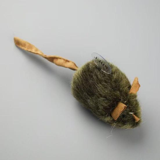 Brinquedo Automático de Rato para Gatos Ativado ao Toque Brinquedo de Rato que Faz Barulho Brinquedo Interativo para Gatos para Gatinhos Estimulação do Instinto de Caça