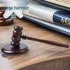 Solid Wood Judge's Gavel: Children's First Birthday Prop & Court-Themed Decoration.